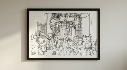 Devoción — Coffee Shops of New York Art Print