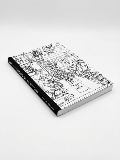 COFFEE SHOPS OF NEW YORK: The Pocket Edition (50 Hand-Drawn Cafes in One Book)