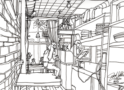 Mud — Coffee Shops of New York Art Print